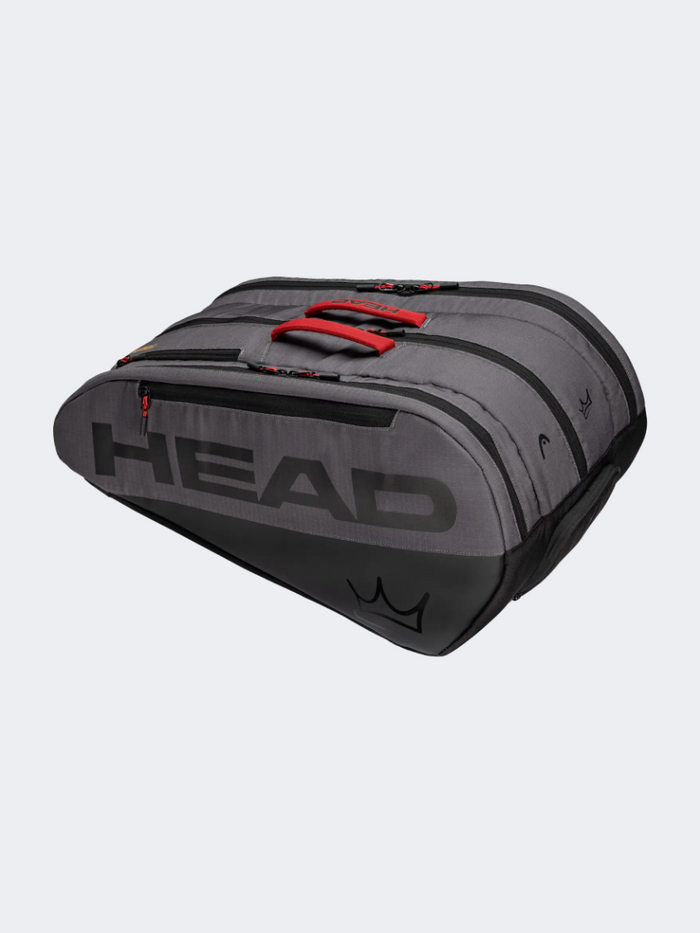 Head Coello Tour L 40 L Padel Bag Anthracite/Red